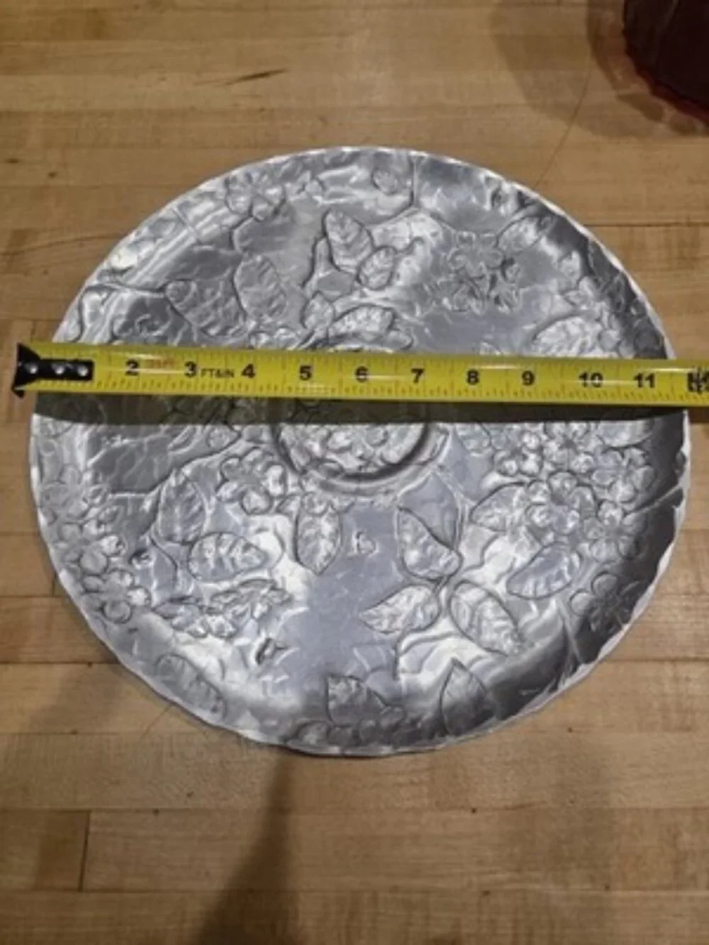 Vintage Wendell August Forge Dogwood Round Server Platter 15 Inch